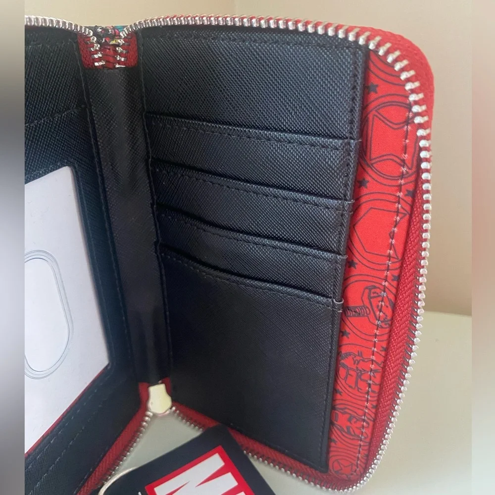 Loungefly Marvel Avengers Tattoo Zip Around Wallet